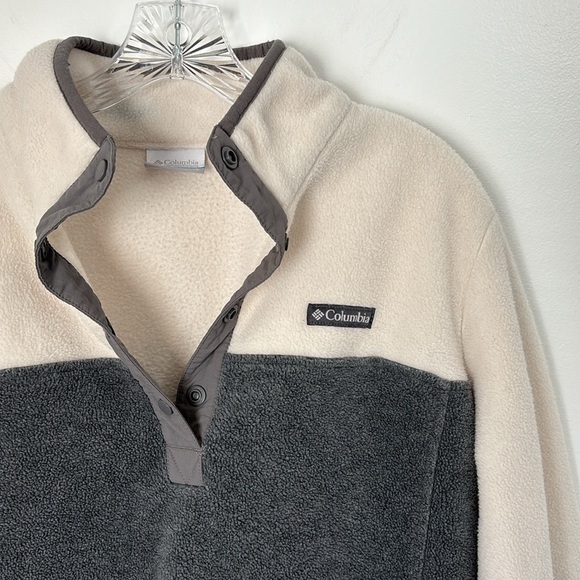 Columbia Benton Springs Half Snap Pullover Jacket Size L - Picture 3 of 8